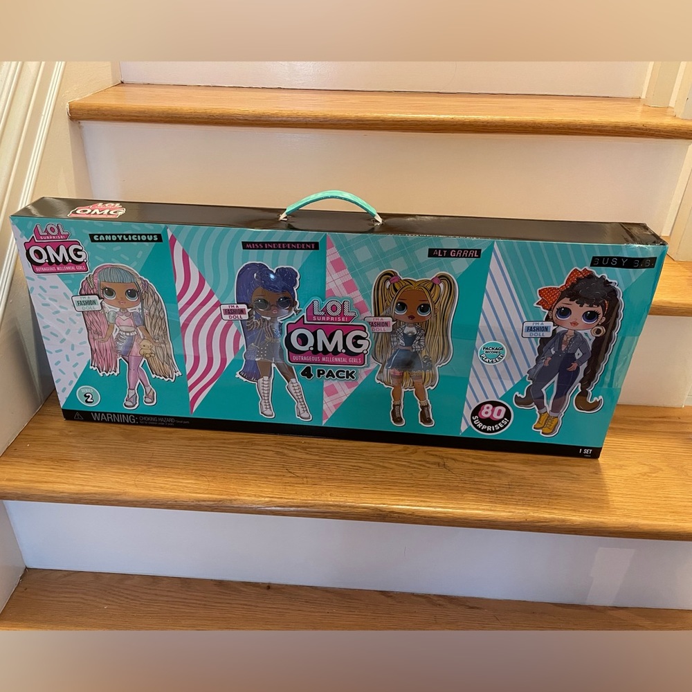 LAST ONE 🎁🎁NWT L.O.L. SURPRISE! OMG 4 DOLLS